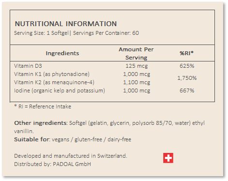 Vitamin D + K2 Essential Vitamins for Women