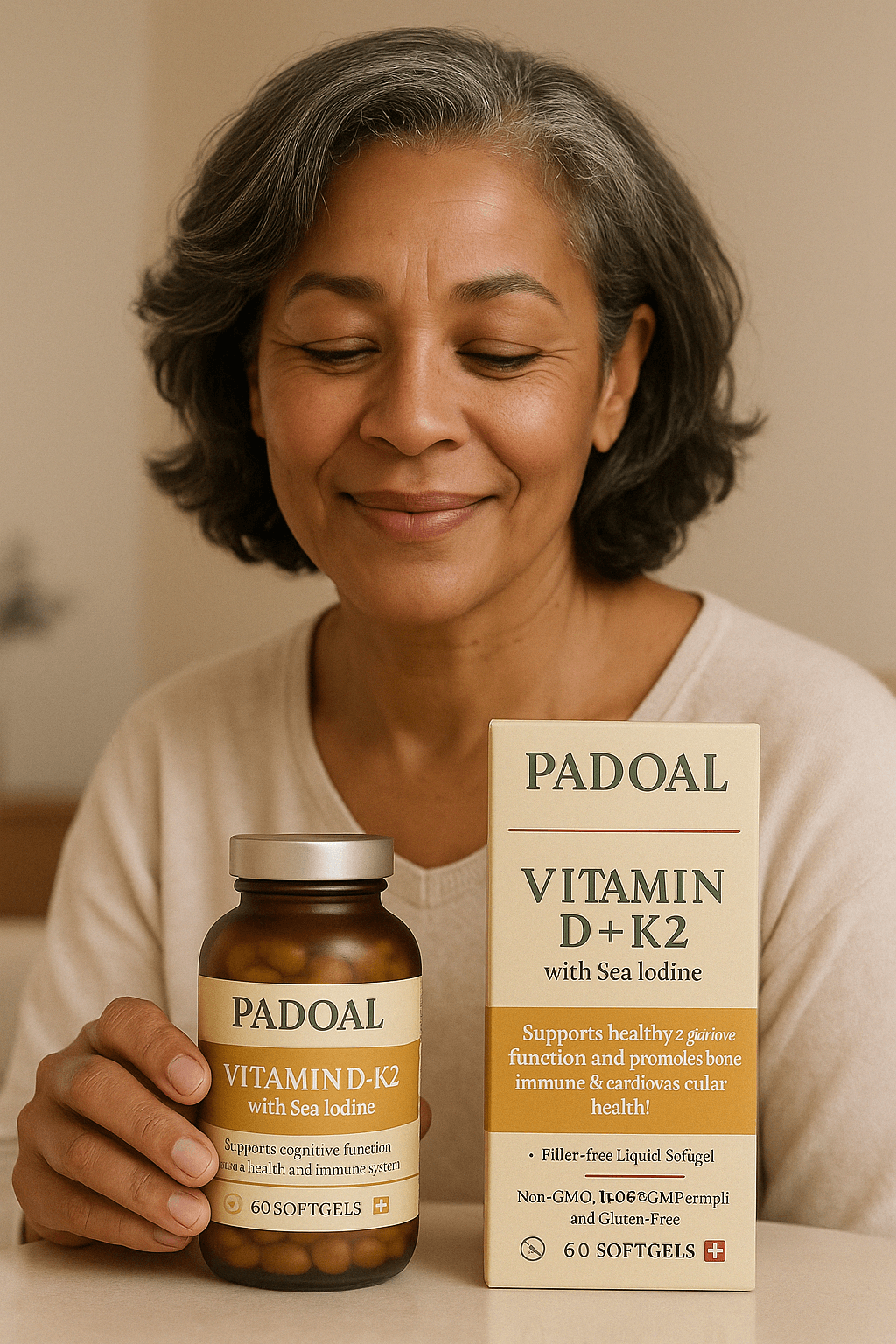 Vitamin D + K2 Essential Vitamins for Women